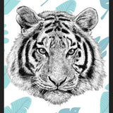 Cuadro Tropical Tiger