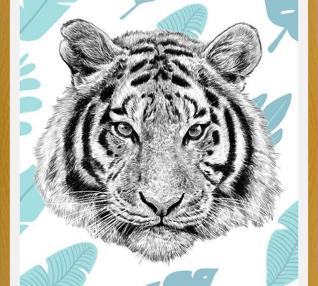 Cuadro Tropical Tiger