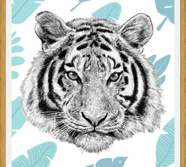 Cuadro Tropical Tiger