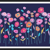Cuadro crayon flowers
