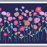 Cuadro crayon flowers
