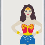 Cuadro Superheroina