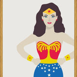 Cuadro Superheroina
