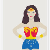 Cuadro Superheroina