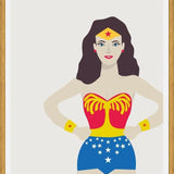 Cuadro Superheroina
