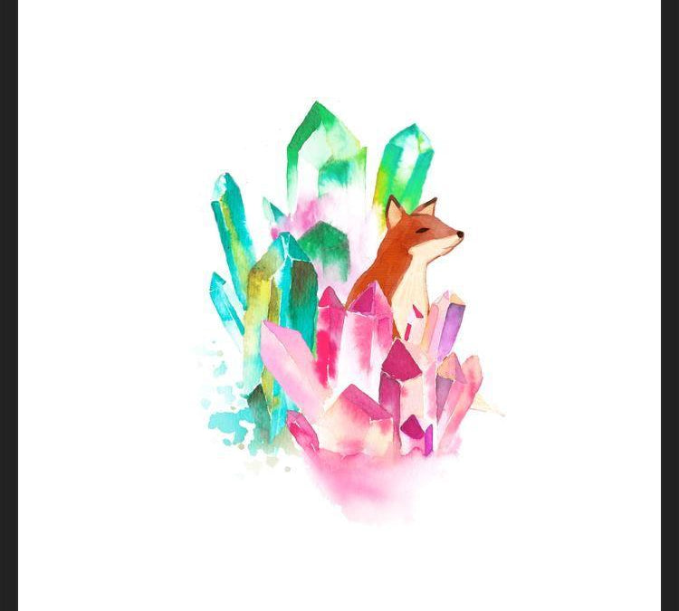 Cuadro Crystal Forest I