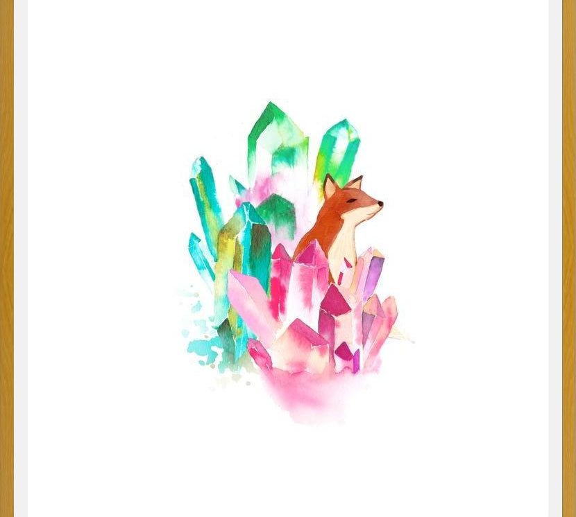 Cuadro Crystal Forest I