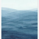 Cuadro Watercolor abstract waves