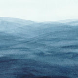 Canvas Watercolor abstract waves