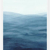 Cuadro Watercolor abstract waves