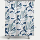 Cortina de Baño Ramitas Azules