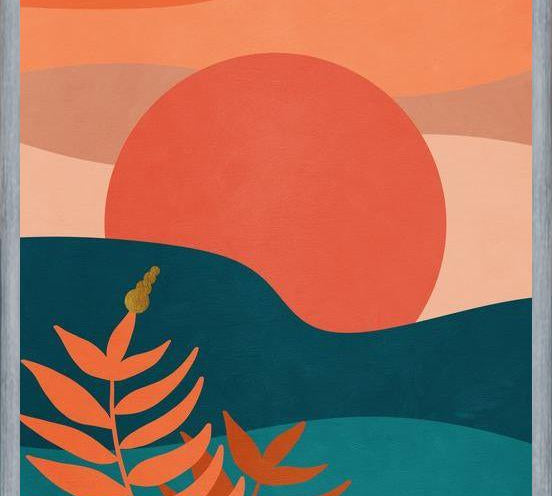 Cuadro A tropical landscape 1