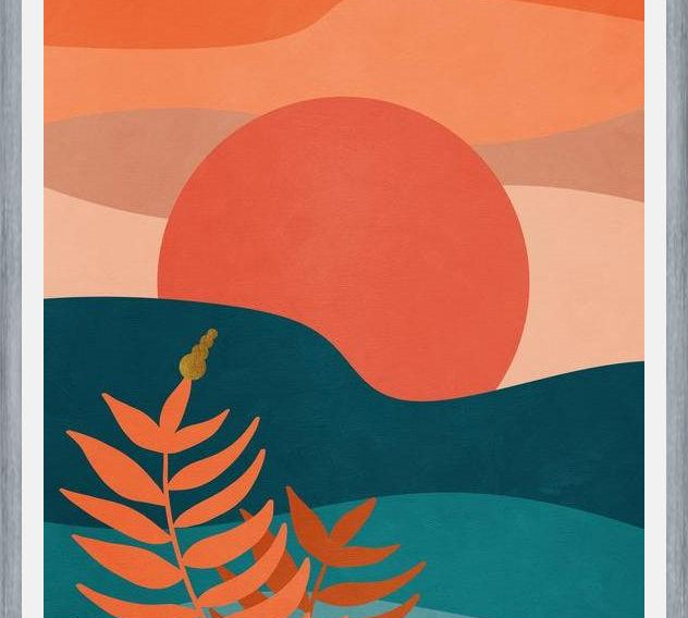 Cuadro A tropical landscape 1