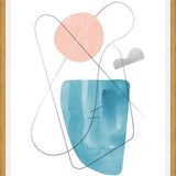 Cuadro Abstraction with gray lines 9