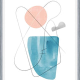 Cuadro Abstraction with gray lines 9