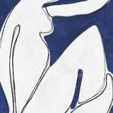 Canvas Matisse in Blue