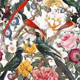 Canvas Floral and Birds XXXV
