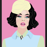 Cuadro Ilustración Cruela