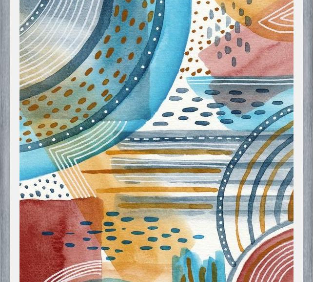 Cuadro Watercolor improvisation 05