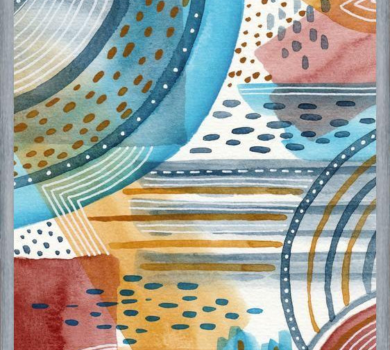 Cuadro Watercolor improvisation 05