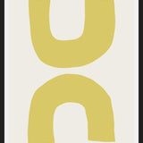 Cuadro Simple shapes in soft tones 4