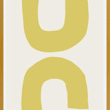 Cuadro Simple shapes in soft tones 4