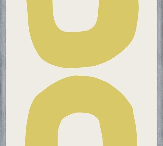 Cuadro Simple shapes in soft tones 4