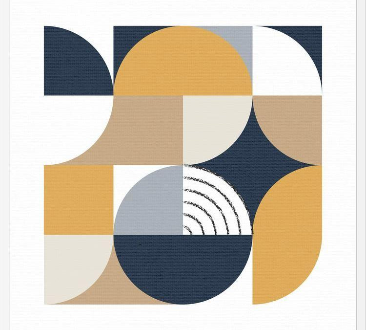 Cuadro Partial Shapes 1