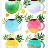 Cuadro Tazas de Colores