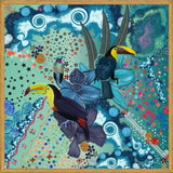 Cuadro Toucan and hummingbird