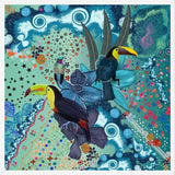Cuadro Toucan and hummingbird