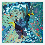 Cuadro Toucan and hummingbird