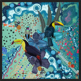 Cuadro Toucan and hummingbird