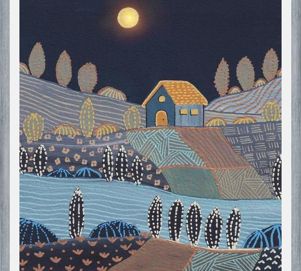 Cuadro Midnight landscape