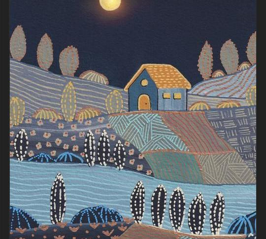 Cuadro Midnight landscape