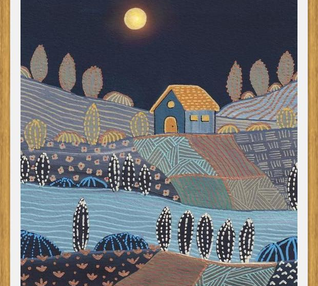 Cuadro Midnight landscape
