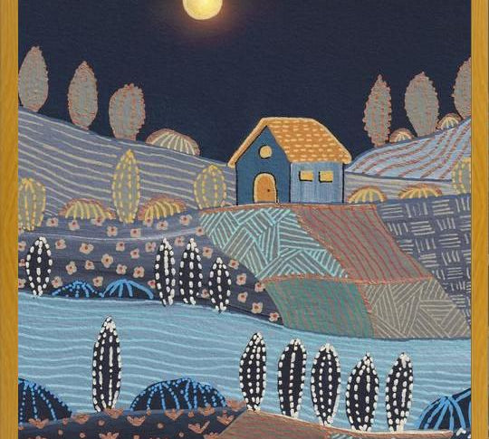 Cuadro Midnight landscape