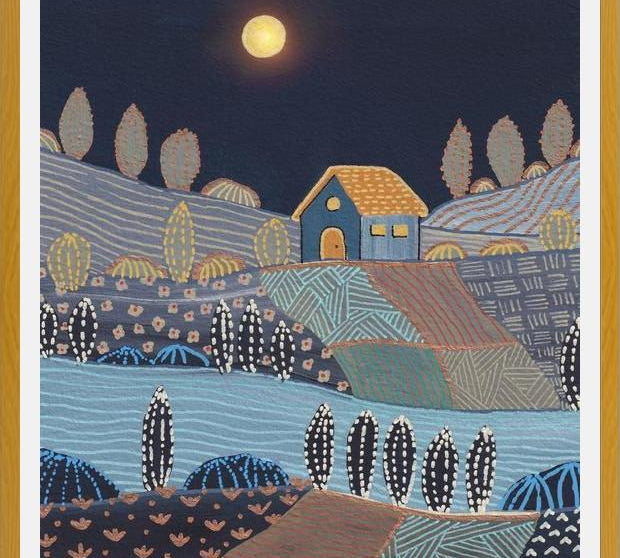 Cuadro Midnight landscape
