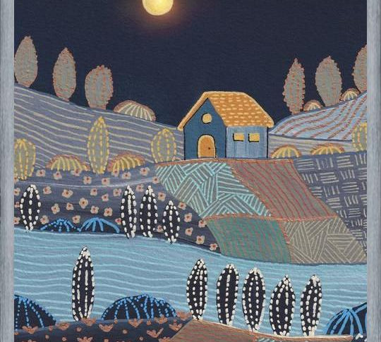 Cuadro Midnight landscape