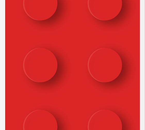 Cuadro Brick Toy - Red