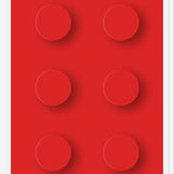 Cuadro Brick Toy - Red