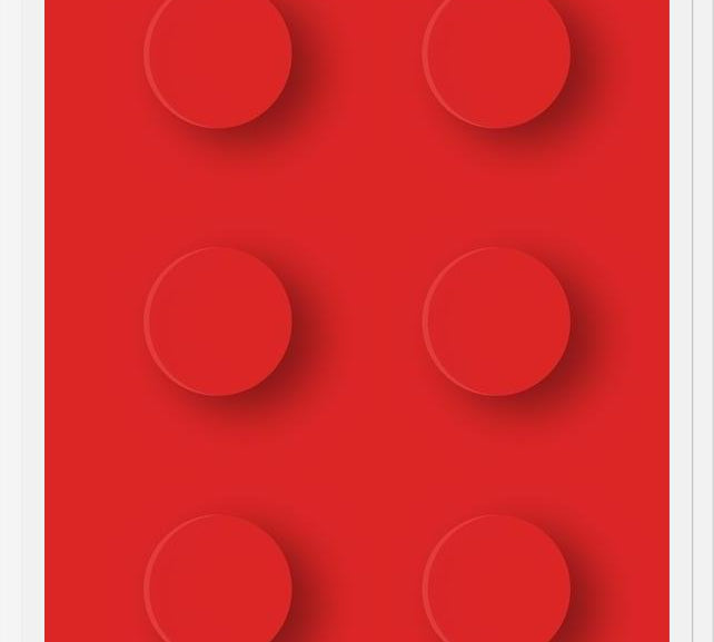 Cuadro Brick Toy - Red