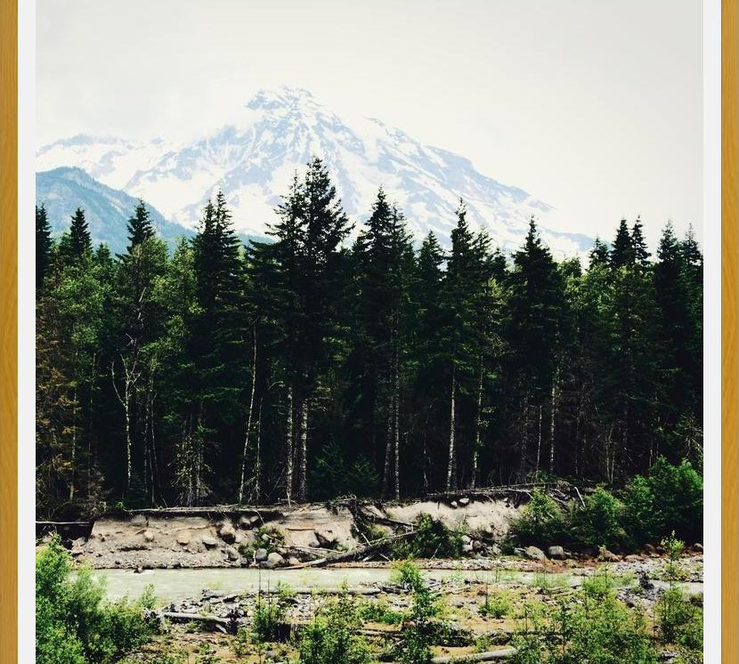 Cuadro Mountain River
