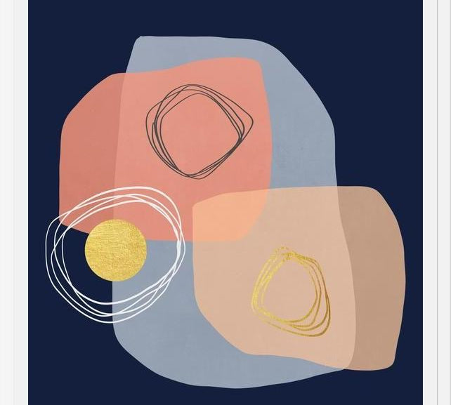 Cuadro Modern minimal forms 50