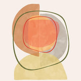 Canvas Abstract Minimal Balance 7