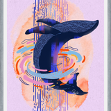 Cuadro Ballena Colores