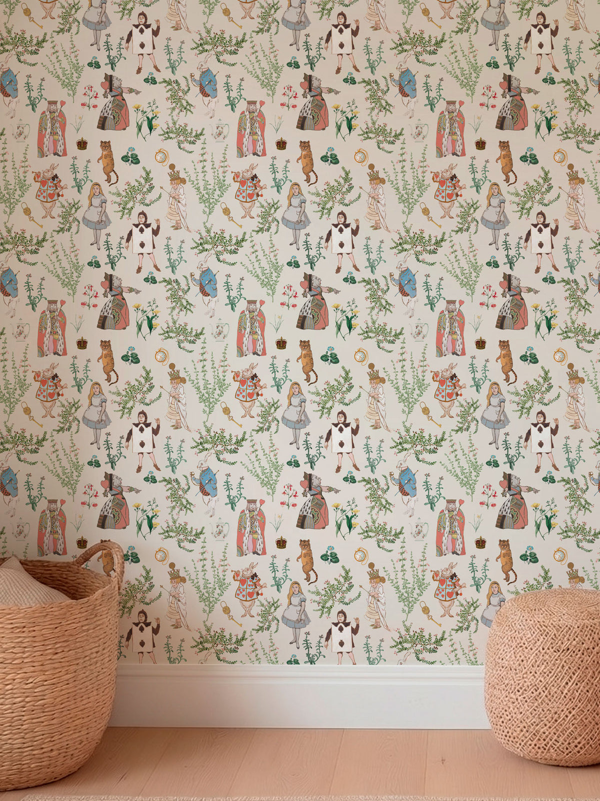 Papel Mural Alice Beige