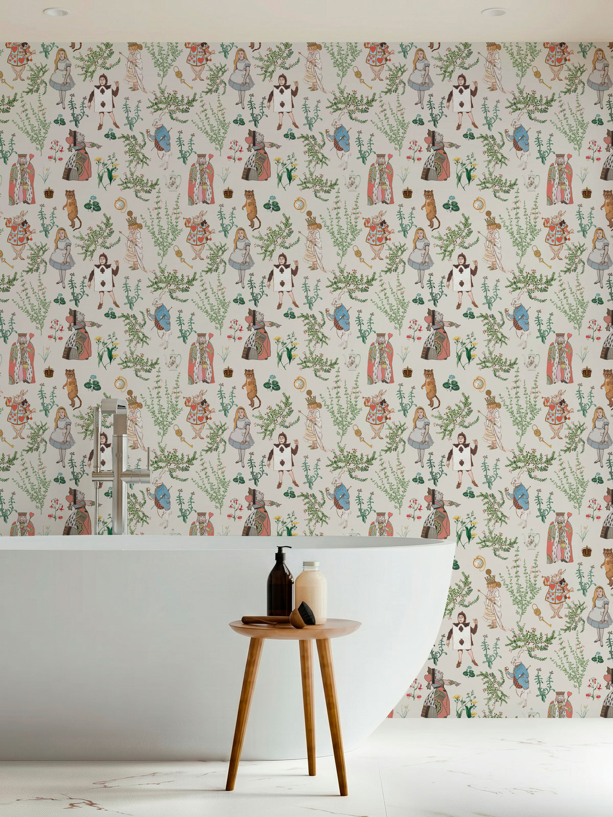 Papel Mural Alice Beige