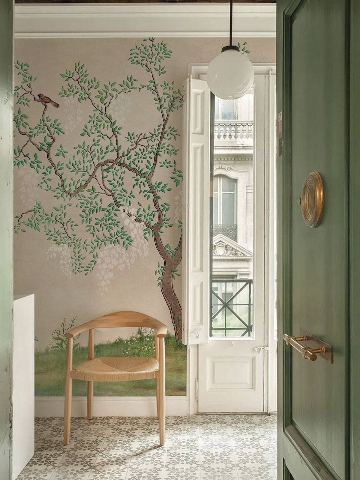 Papel Mural Árbol Japonés