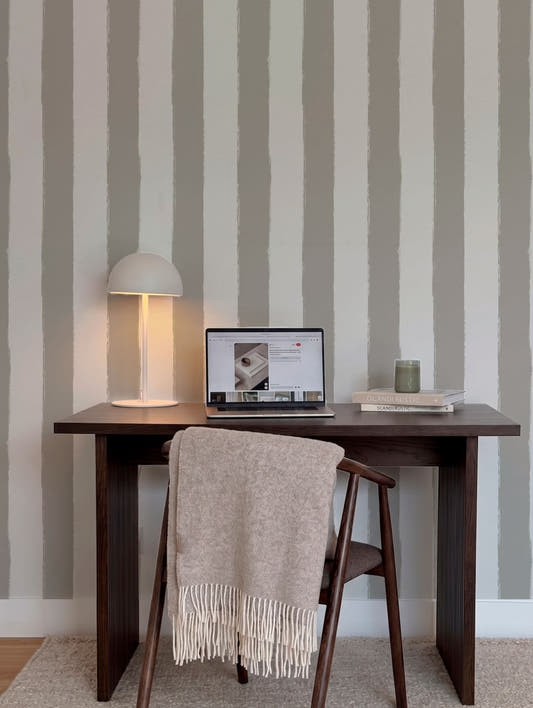 Papel Mural Brush Greige